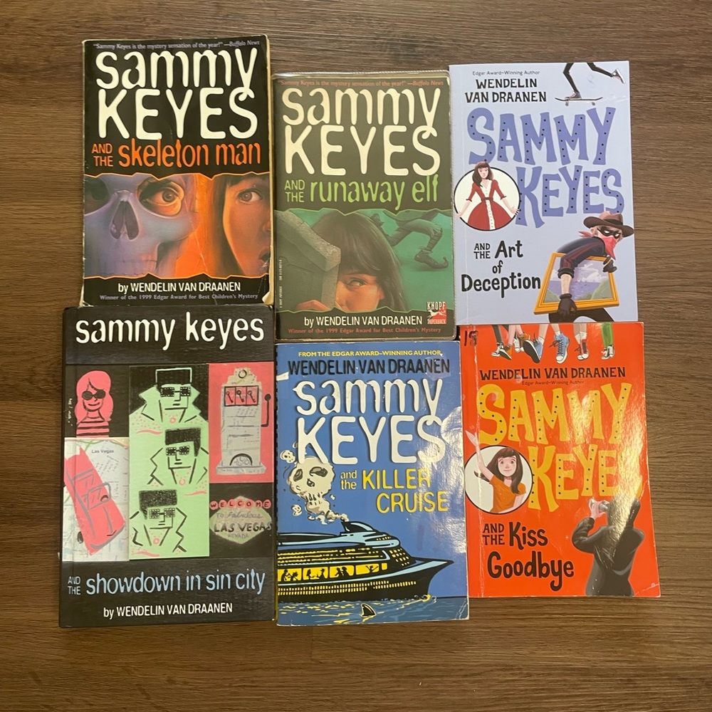 Sammy keys books 2,6,8,16,17,18